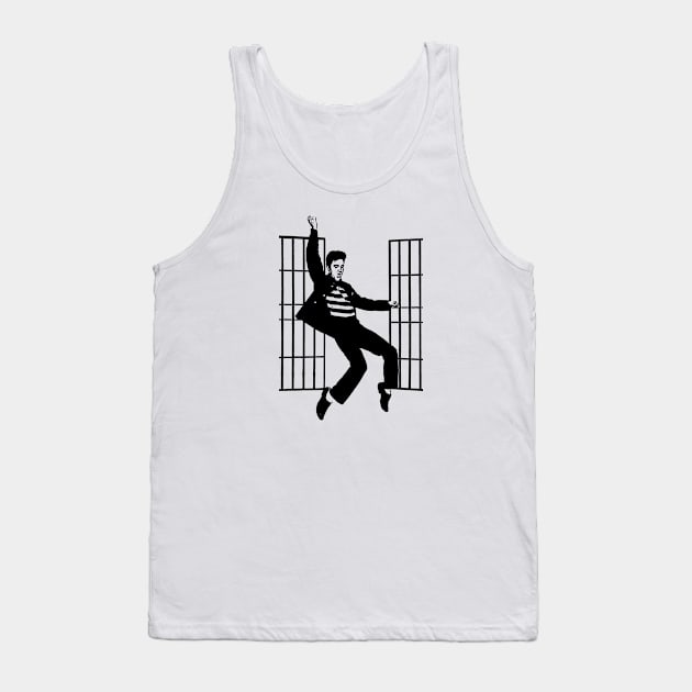 King of the Cell Block Tank Top by BradyRain